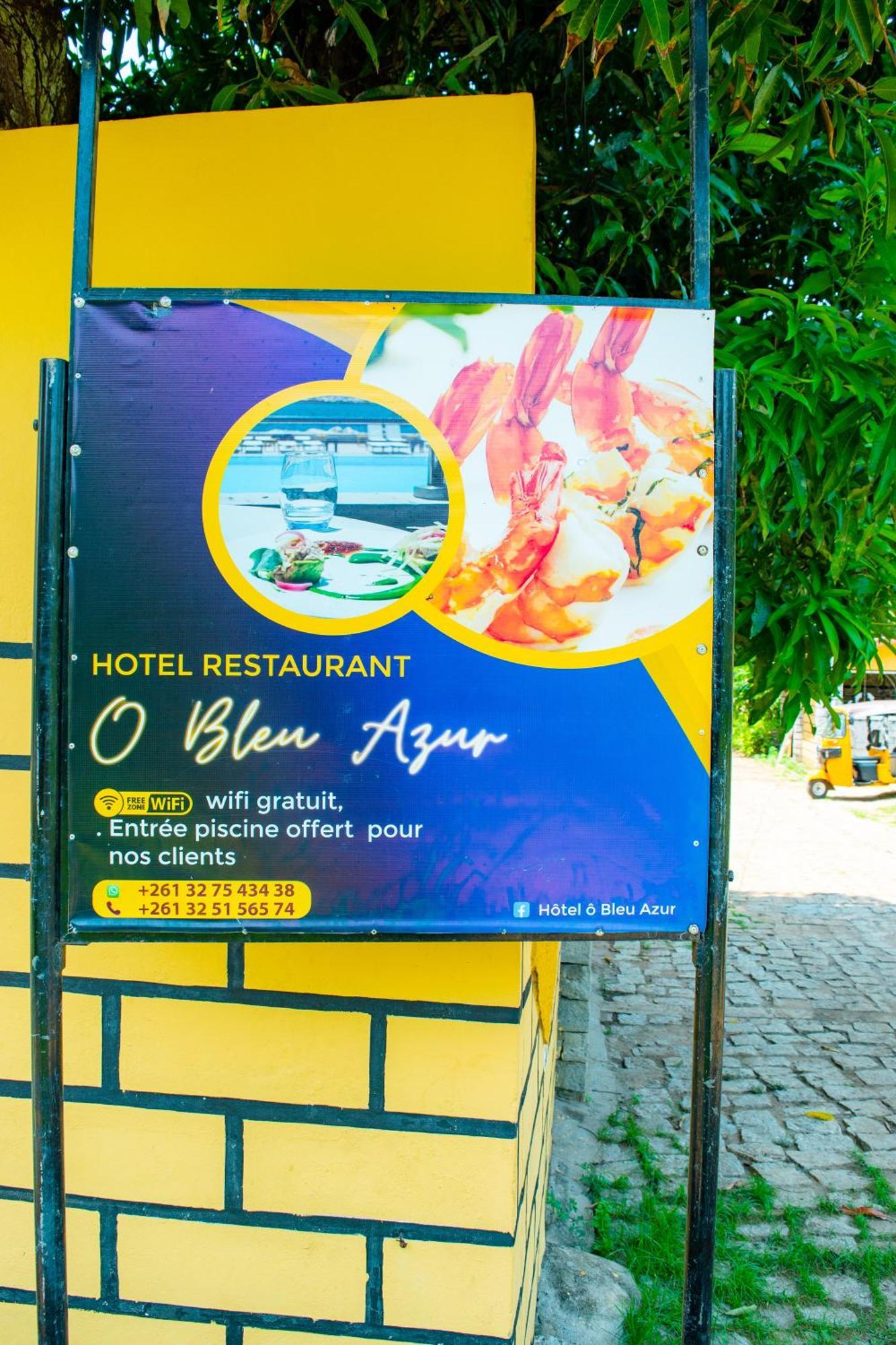 O Bleu Azur Hotel Ambaro Exterior photo